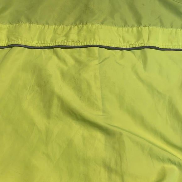 Hind Cycling wind jacket / lightweight windbreaker visible neon yellow M’s Small - Picture 11 of 12